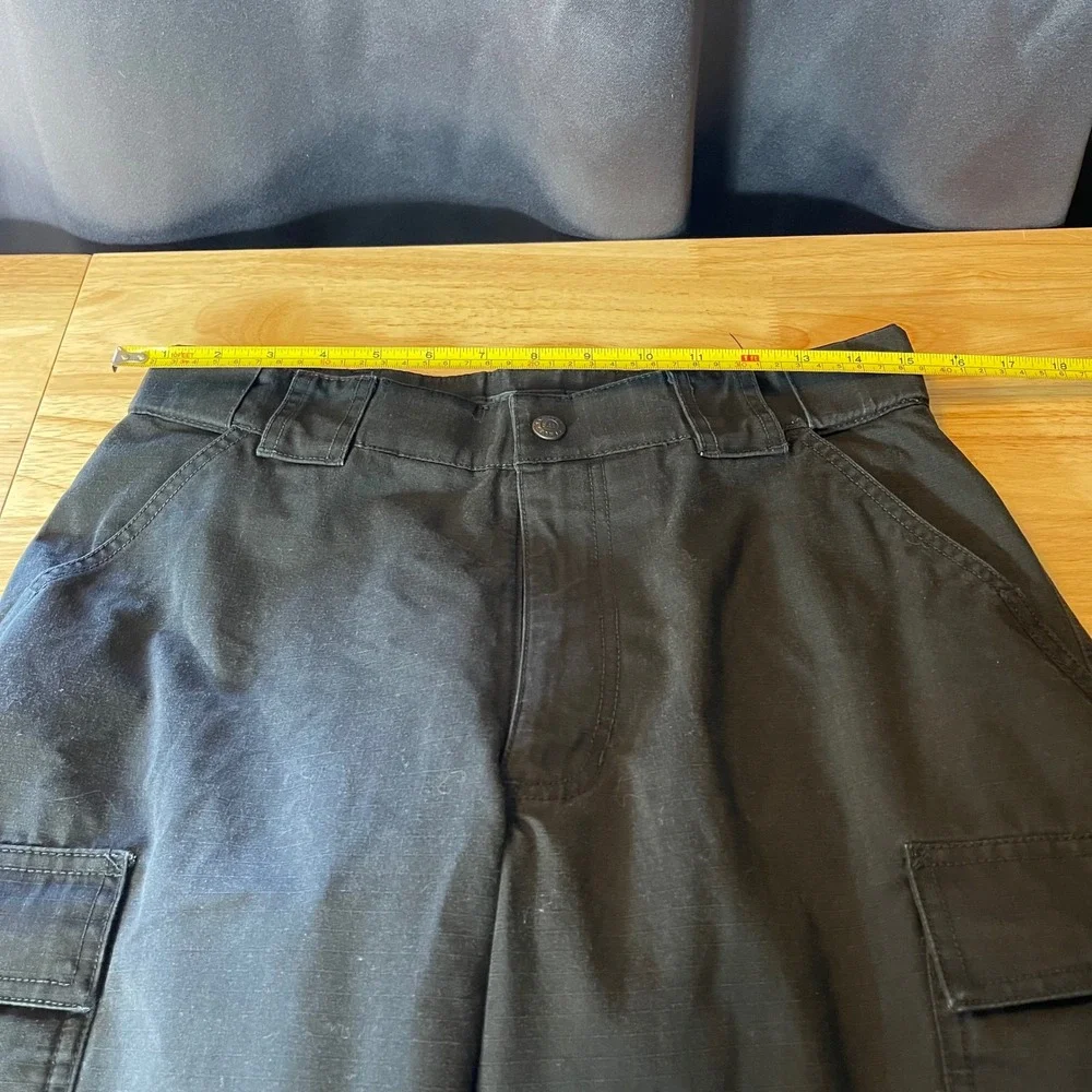 5.11 Tactical Series Black Ripstop Cargo Pants Men's Medium Regular Workwear